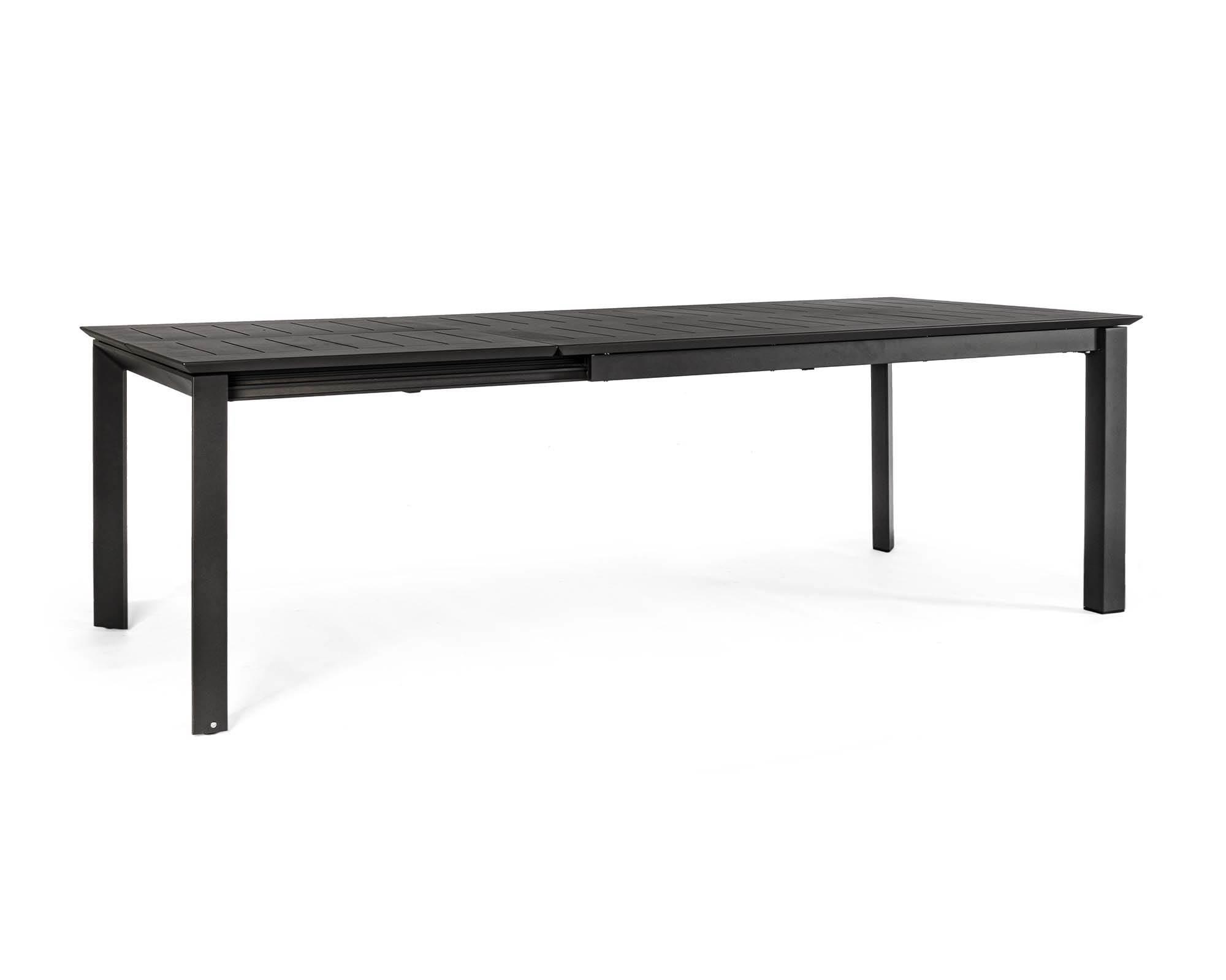 Tavolo allungabile Konnor 160-240×100 antracite in alluminio Bizzotto - Brico Sapiens - L' evoluzione del fai da te Tavolo allungabile Konnor 160-240×100 antracite in alluminio Bizzotto - Brico Sapiens - L' evoluzione del fai da te